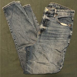 Old Navy Women’s Extra High Rise O.G. Straight Blue Jeans